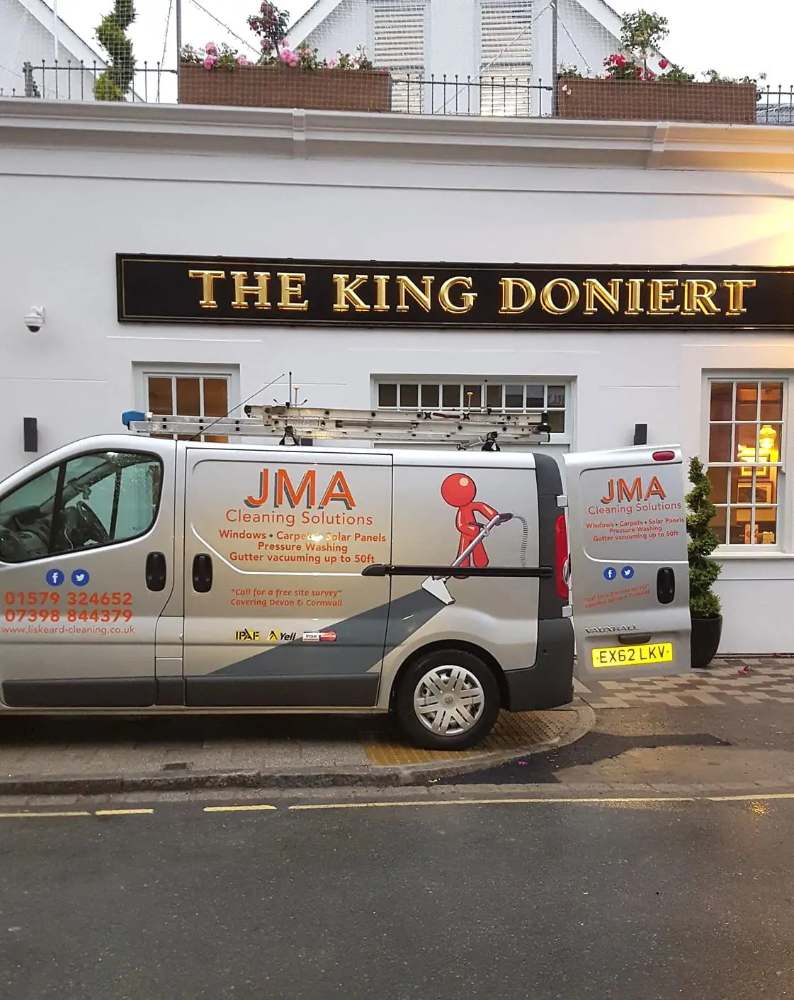 JMA Cleaning Solutions Van